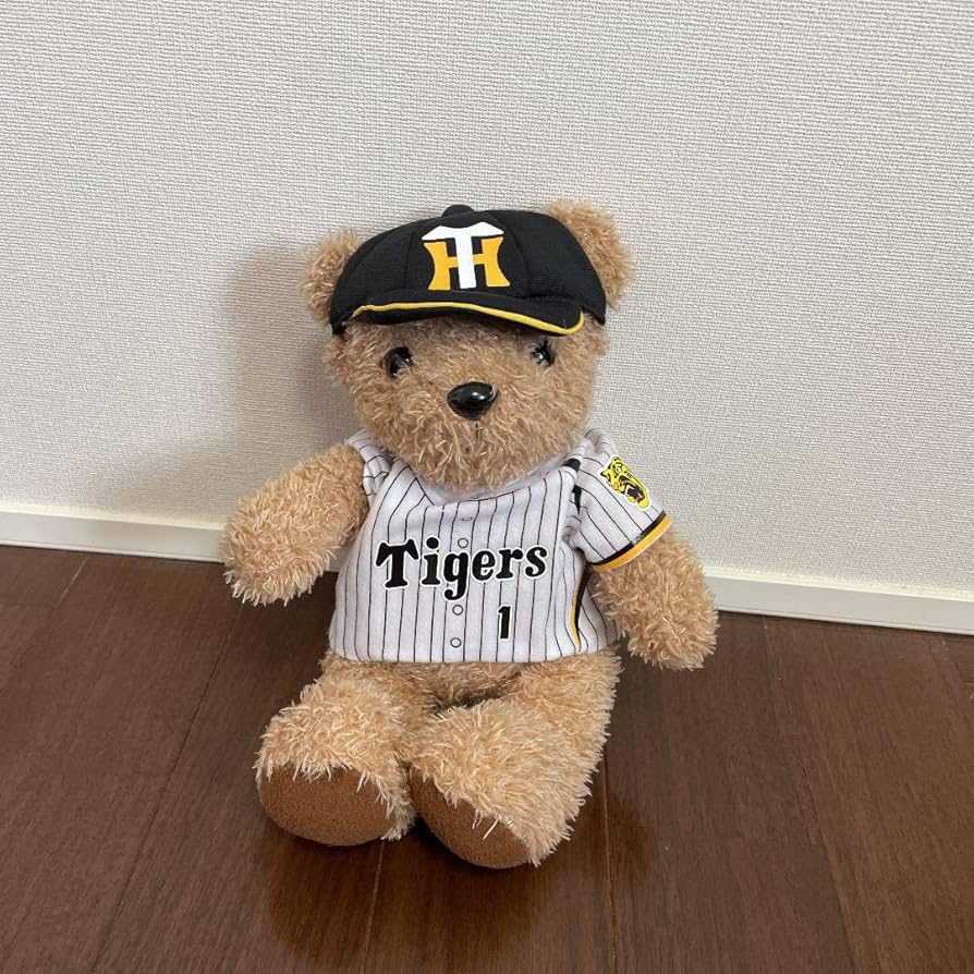 Amazon.co.jp: 汚れなし阪神タイガース 鳥谷敬 クマのぬいぐるみ